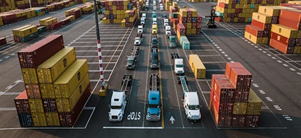 Transport shipment site